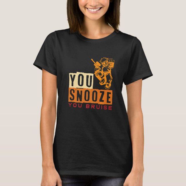 Snoosera dig Bruise Paintball T Shirt (Framsida)