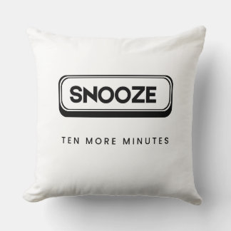Snooze | Tio Minuter Till Kuddapillow Kudde