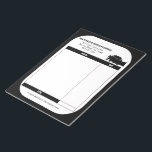 Snöpande Snö-inleveransfaktura för företag Anteckningsblock<br><div class="desc">Den här anpassningsbarnas utskrivna kvittensruta eller fakturaformulär är perfekt för ditt snöploserande företag. Den har ett system för svart och vitt färg med professionell som illustrerar ett pickupt lastbil med en ljussken. Använda mallen fält att anpassa den här plattan med ditt företagsnummer namn, adress och mobilt samt all ytterligare information...</div>