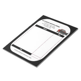 Snöpande Snö-inleveransfaktura för företag Anteckningsblock