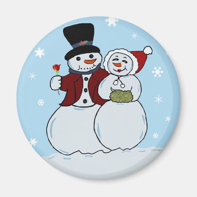 Snöpar Magnet (Framsidan)