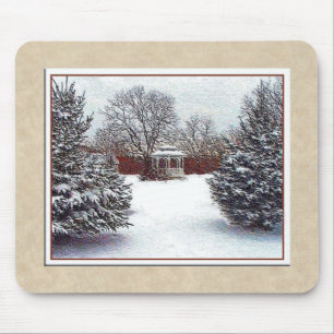 Snöplats Mousepad Musmatta