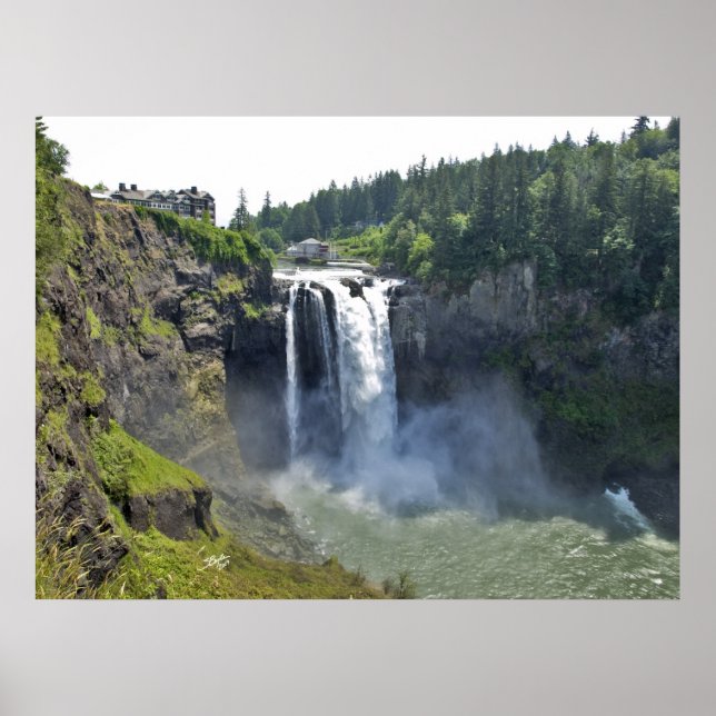 Snoqualmie Falls 11 Poster (Framsidan)
