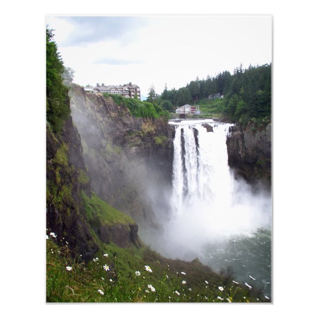Snoqualmie Falls Fototryck (Framsidan)