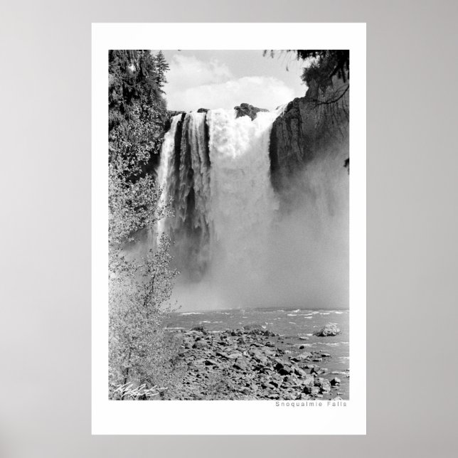 Snoqualmie Falls Poster (Framsidan)