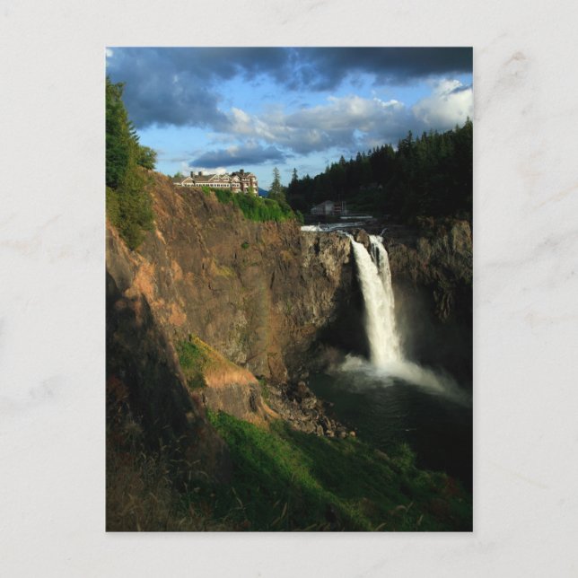 Snoqualmie Falls Vykort (Framsida)