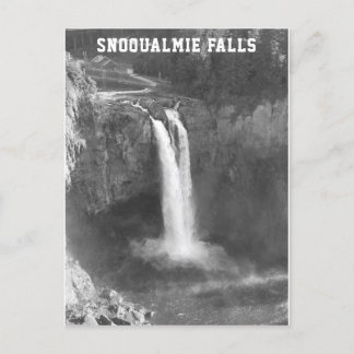Snoqualmie Falls-vykort Vykort