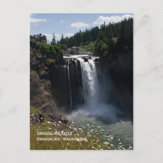 Snoqualmie Falls-vykort Vykort