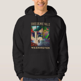 Snoqualmie Falls Washington Shirt, Sasquatch Hoodie