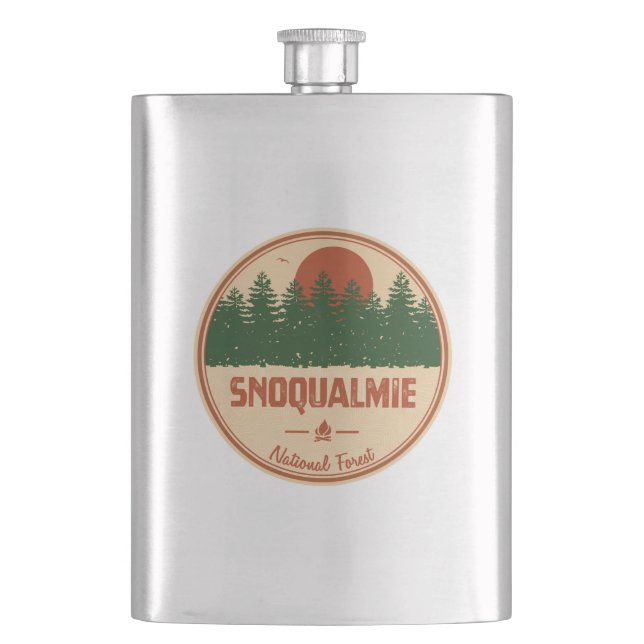 Snoqualmie nationalskog fickplunta (Framsidan)