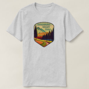 Snoqualmie Valley Trail Washington State Färg T Shirt