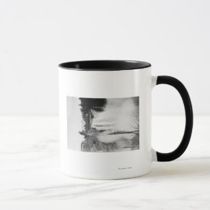 Snoqualmie WA - nedgångar och logen fotograferar Mugg