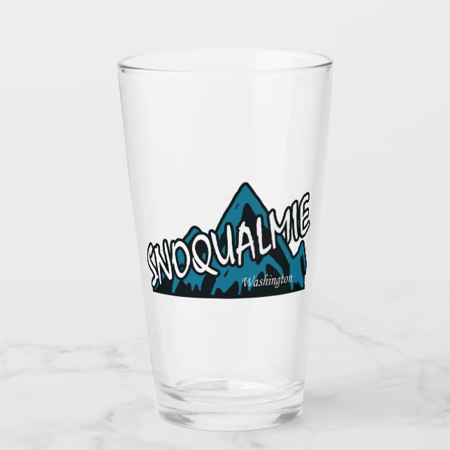 Snoqualmie Washington Mountains Glaskopp (Framsida)