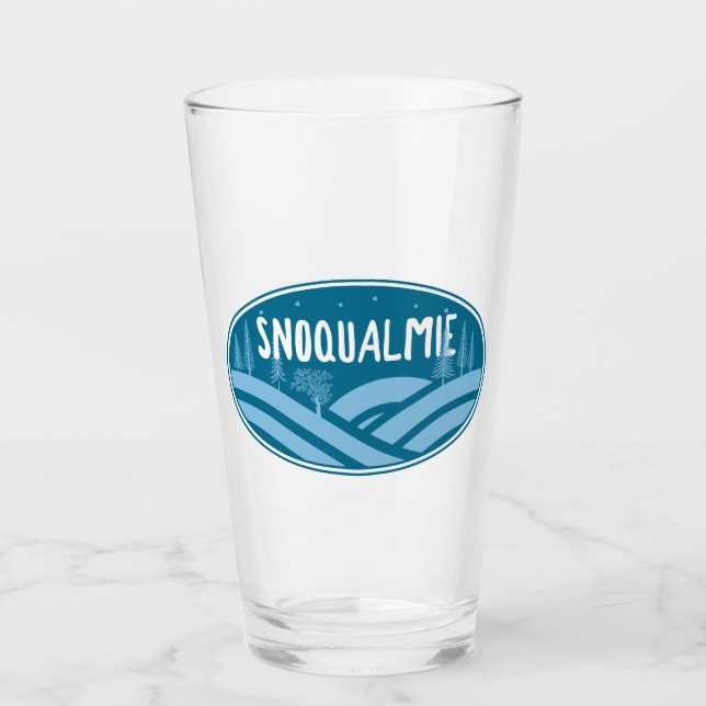 Snoqualmie Washington Utomhus Glaskopp (Framsida)