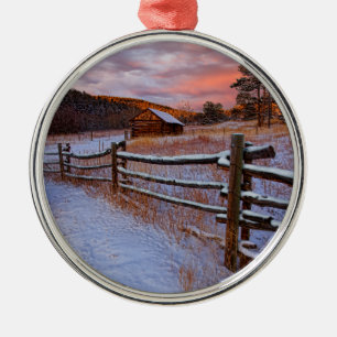 Snöranch Julgransprydnad Metall