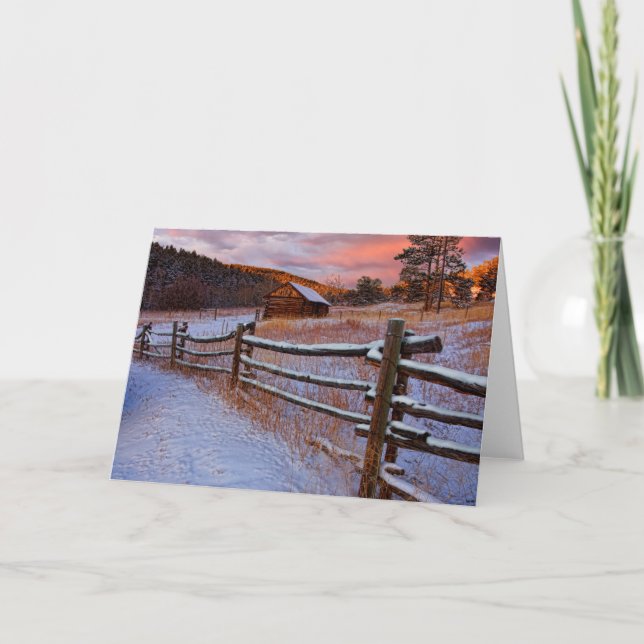 Snöranch Kort (Framsida)