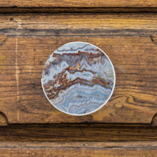 Snöre Agate Sten Mönster Knopp