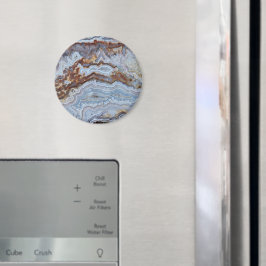 Snöre Agate Sten Mönster Magnet