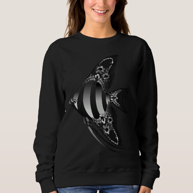 Snöre Angel Fish T Shirt (Framsida)