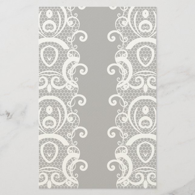 Snöre, bakgrund 1 brevpapper (Framsida)