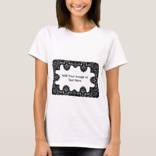Snöre Black & White MUSEUM Zazzle-gåvor T-shirt