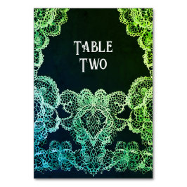 Snöre Blommar Blooms Bordsnummer