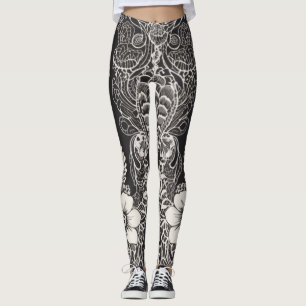 Snöre Blommigt Harmony Leggings