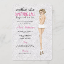 Snöre Bride in Panties Lingerie Shower