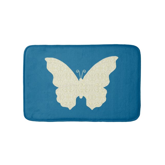 Snöre Butterfly Bath Mat Badrumsmatta (Framsidan)