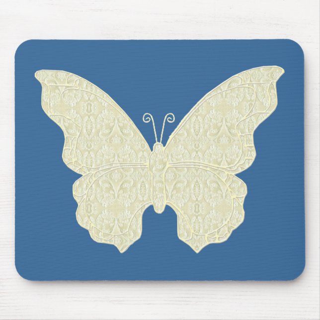 Snöre Butterfly Mouse Pad Musmatta (Framsidan)