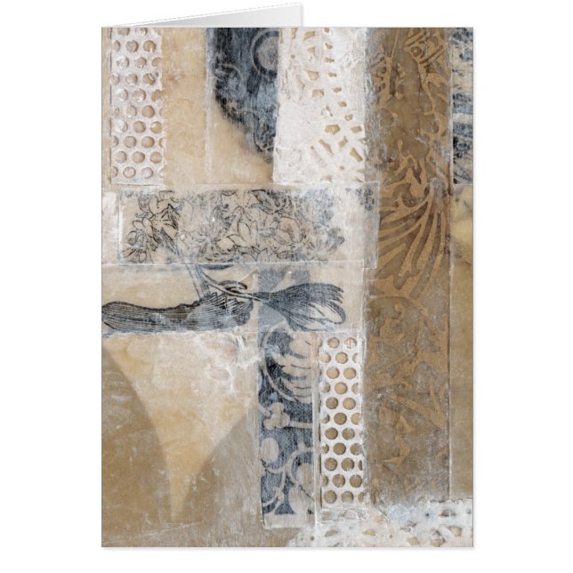 Snöre Collage I Hälsningskort (Framsidan)