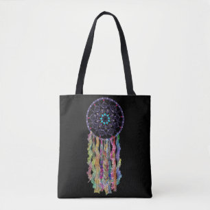 Snöre Dreamcatcher Boho Stil Tygkasse