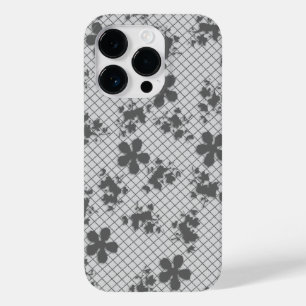 Snöre Grått Blommigt Samsung Galaxy S6, Tuff