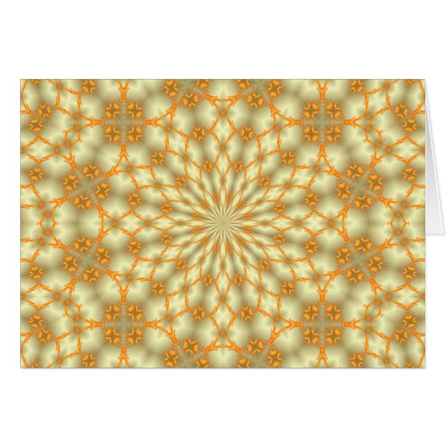 Snöre i Flames Hälsningskort (Framsidan Horizontal)