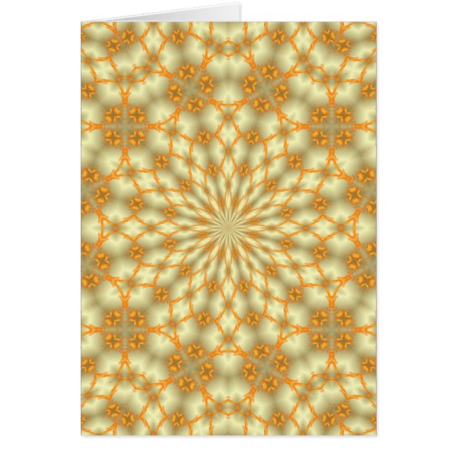 Snöre i Flames Hälsningskort (Framsidan)