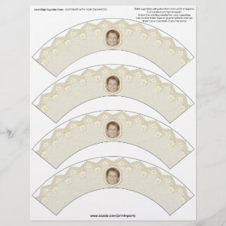 Snöre Kant Cupkaka Cosie - Beige - Anpassadet