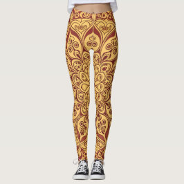 Snöre labyrint leggings