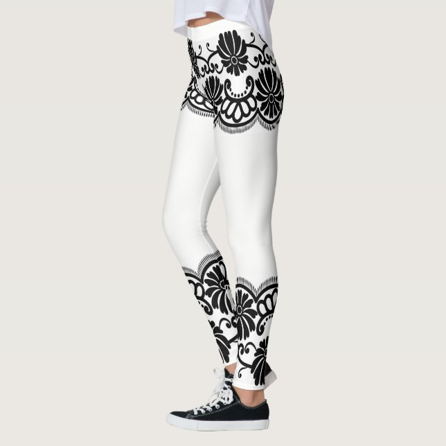 Snöre Leggings (Vänster)