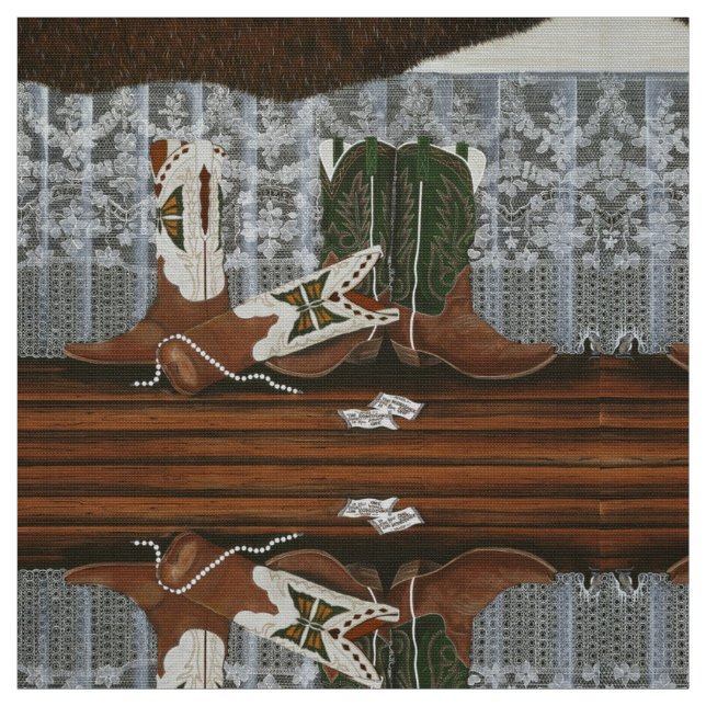 Snöre och Boots Tyg (Prov)