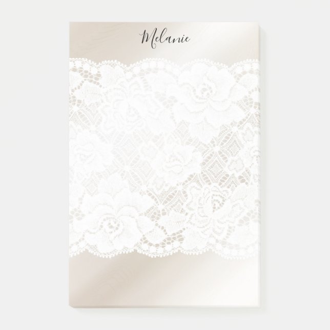 Snöre på  post-it block (Framsida)