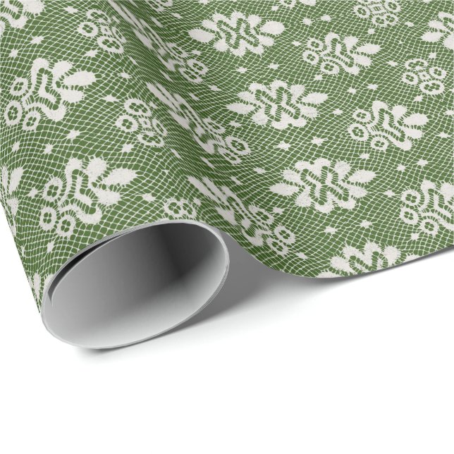 Snöre Presentpapper (Rullad Hörn)