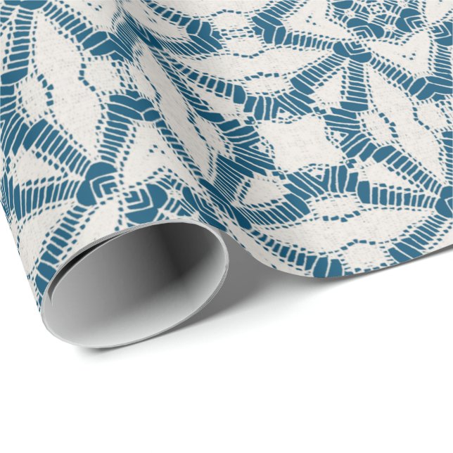 Snöre Presentpapper (Rullad Hörn)