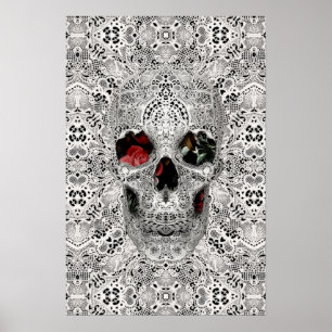 Snöre Skull 2 Poster