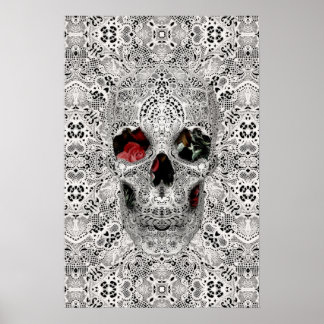 Snöre Skull 2 Poster