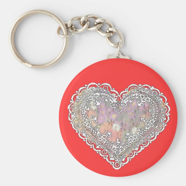 Snöre Valentine Nyckelring (Framsidan)