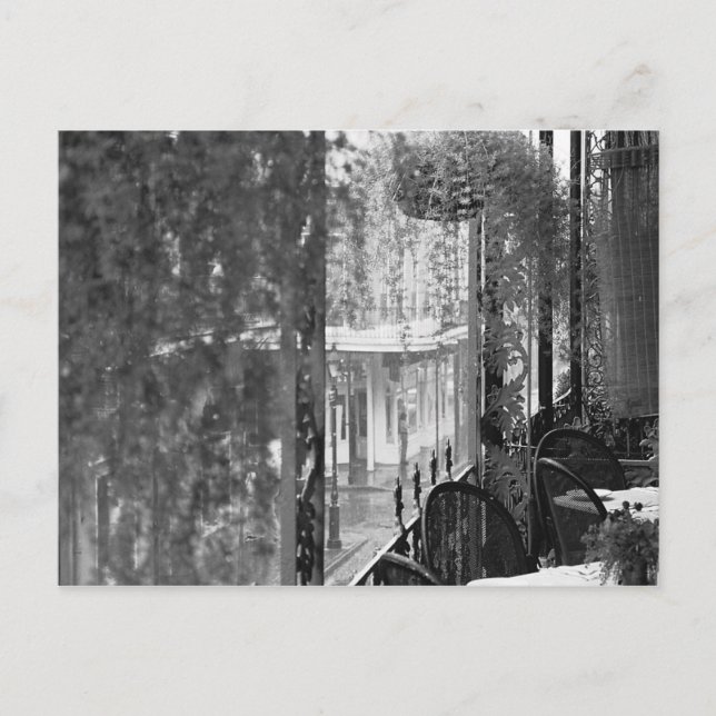 Snöre Visa Fransk Kvartal nytt vykort för Orleans (Framsida)