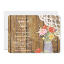 Snöre Wood Mason Burk Rehearsal Middagsinbjudan