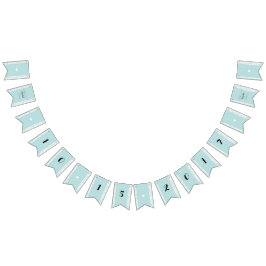 Snöremöhippabanret med daterar - Buntingflagga Vimplar