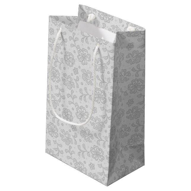 Snöremönster, blommavintage 1 (Baksidan Vinklad)