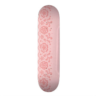Snöremönster, blommavintage 3 skateboard bräda 21,5 cm